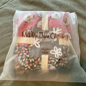 Matilda Jane Twin Bed Skirt NWT